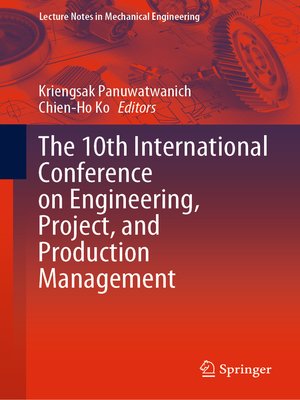 cover image of The 10th International Conference on Engineering, Project, and Production Management